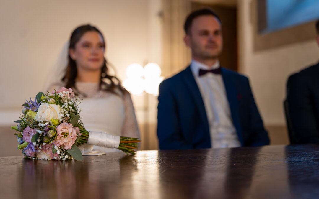 Registry office wedding